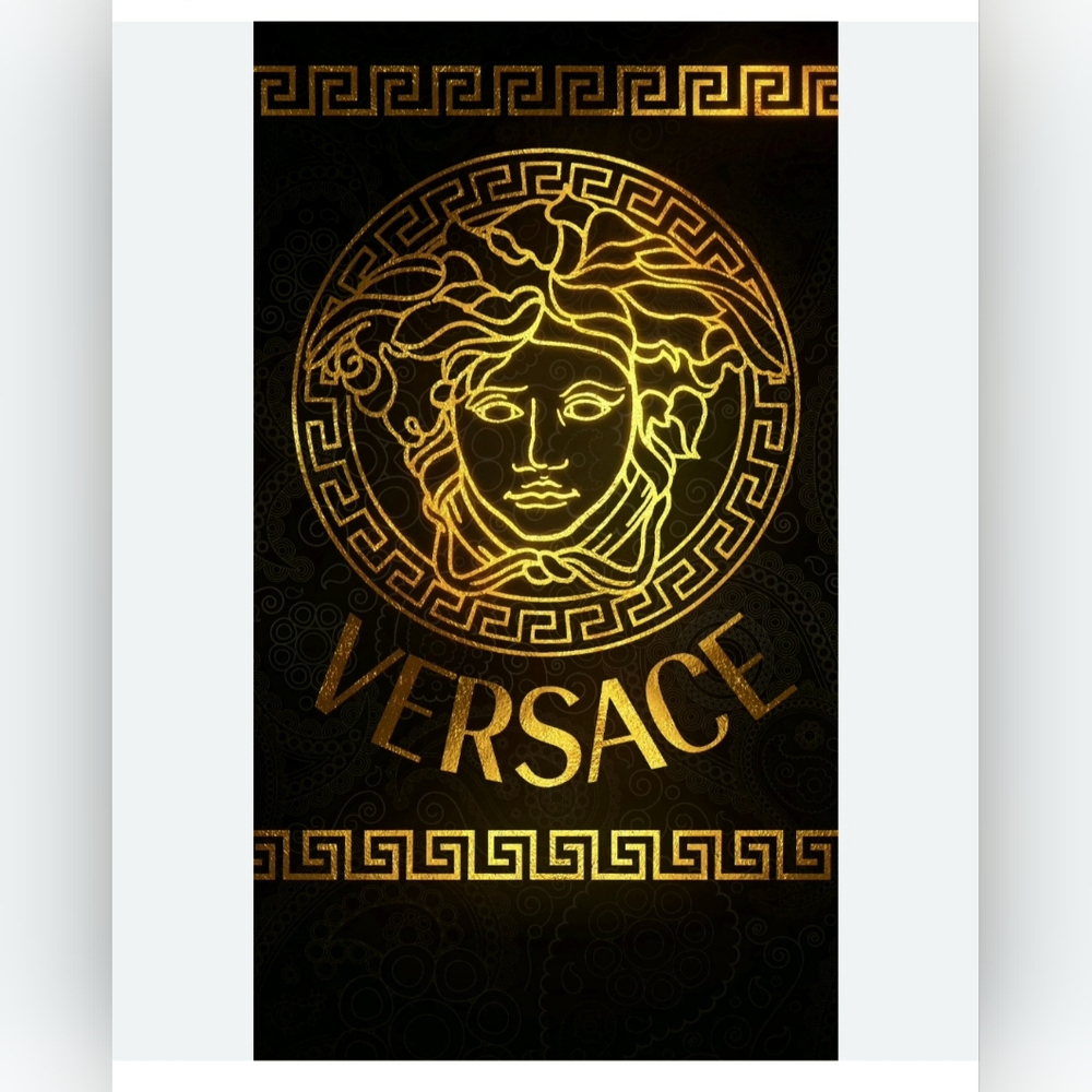 Versace 11"×17" Framed Wall Art